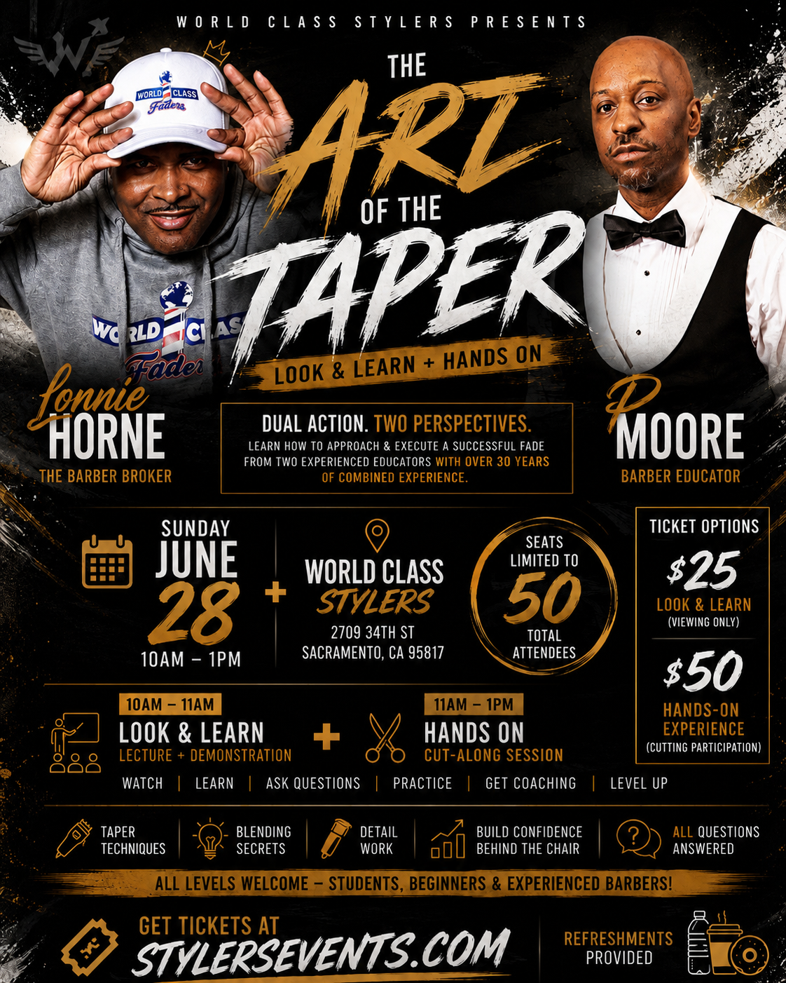 The Art of the Taper — Brings Barbers Together for a Day of Learning, Confidence & Growth